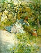 Carl Larsson salitude oil painting on canvas